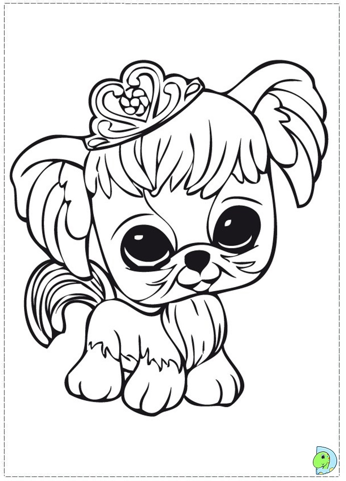 Littlest Pet Shop Coloring page - DinoKids.org