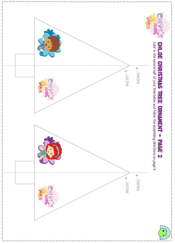 Chloes Closet Coloring Page - DinoKids.org