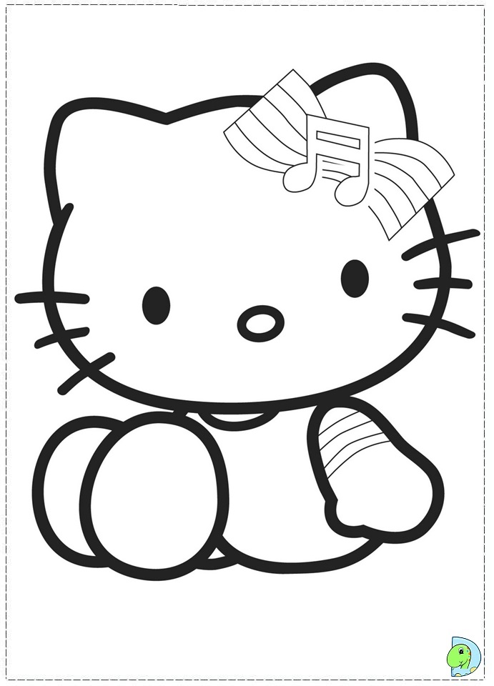 10 Nerdy Hello Kitty Coloring Pages to Download for Your Inner Geek