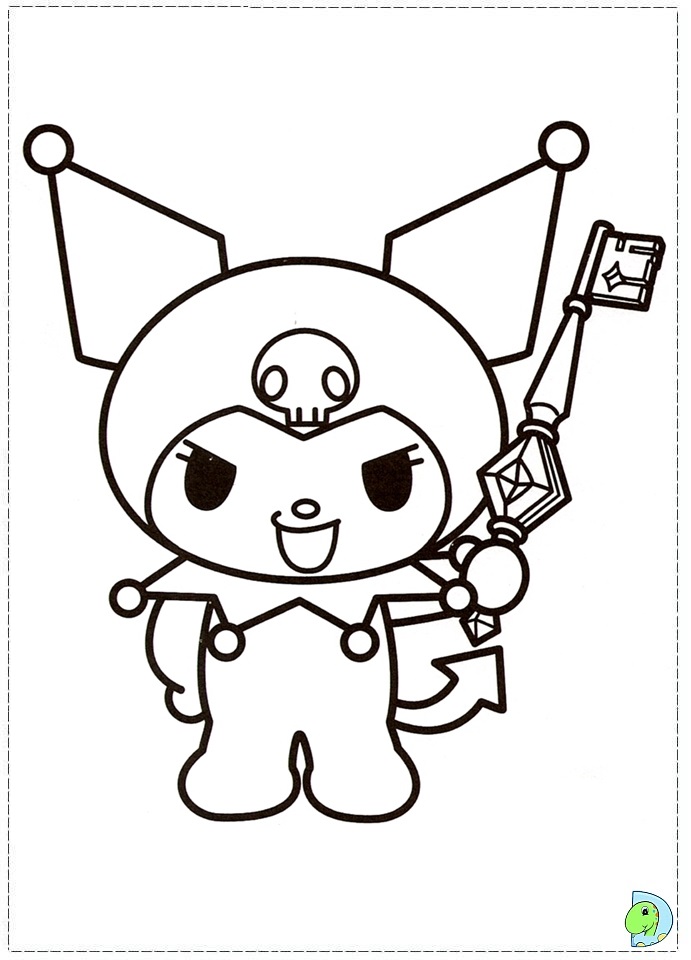 My Melody Coloring Pages Book Sketch Coloring Page