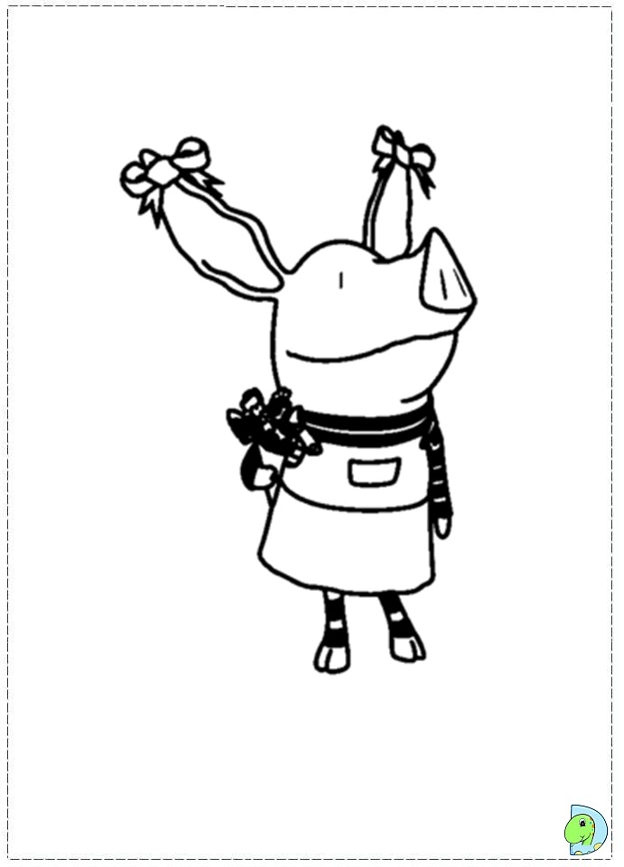 year of the pig coloring pages - photo #15