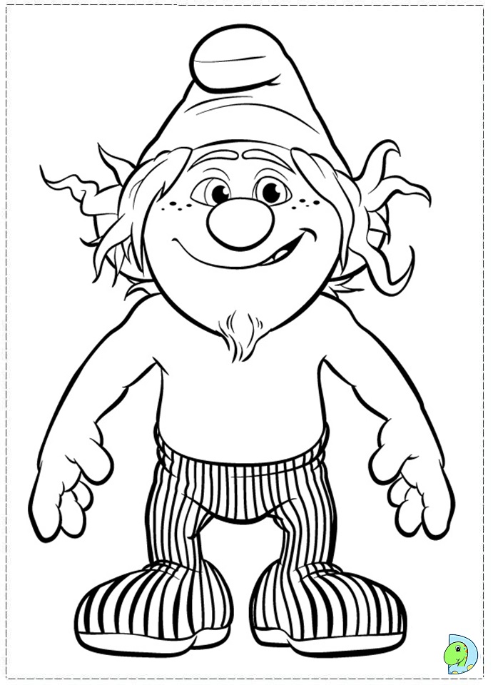 smurfs 2 coloring pages online - photo #27