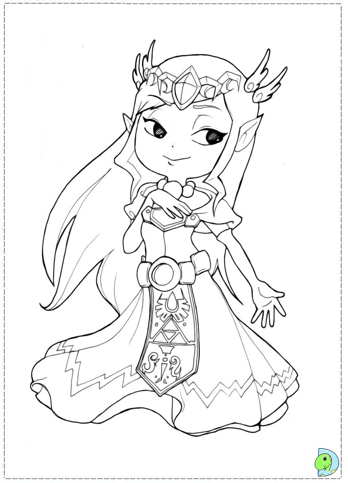 Zelda Triforce Coloring Pages Coloring Pages