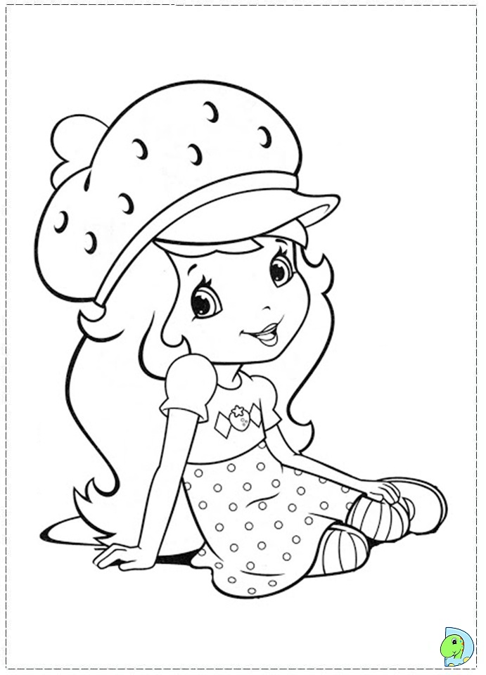 Strawberry Shortcake Coloring Pages