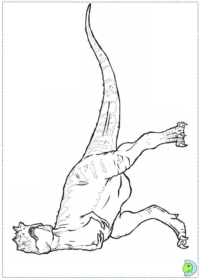 walking with dinosaurs coloring pages - photo #37