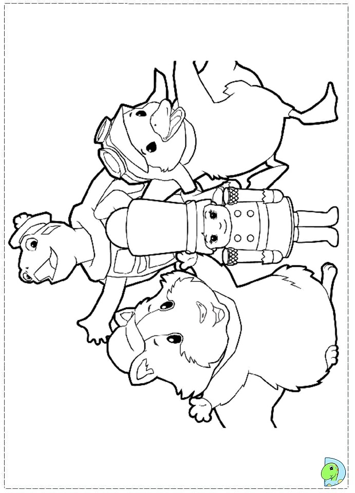wonder pets free coloring pages - photo #24