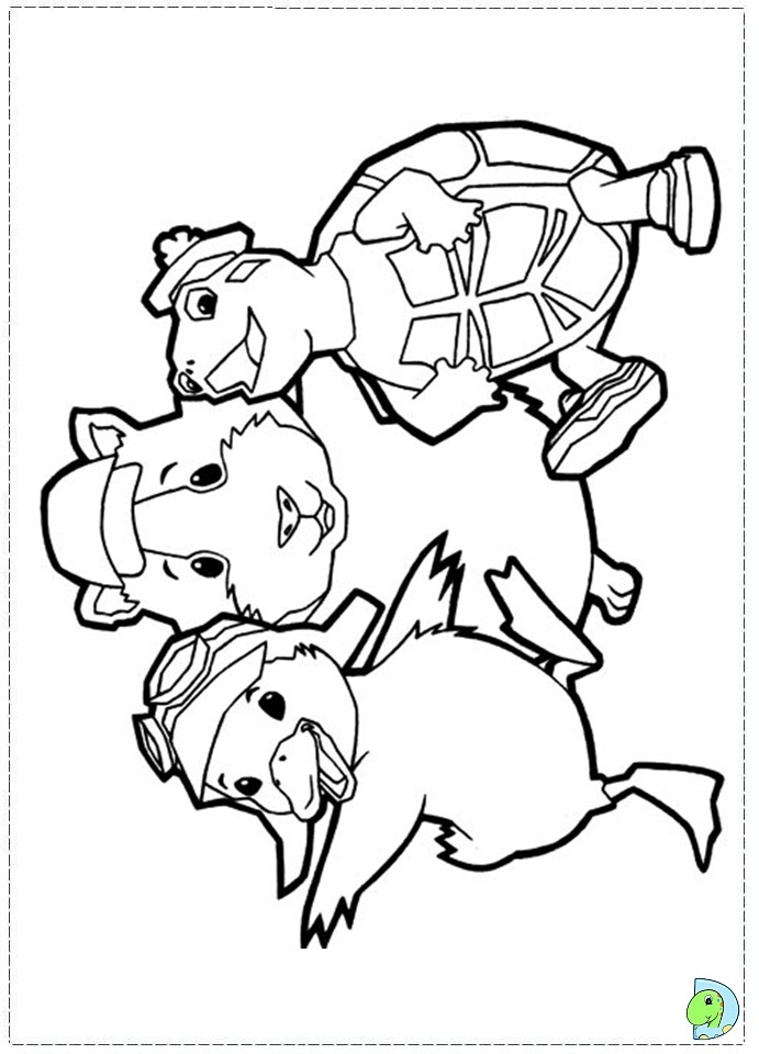 wonder pets free coloring pages - photo #9