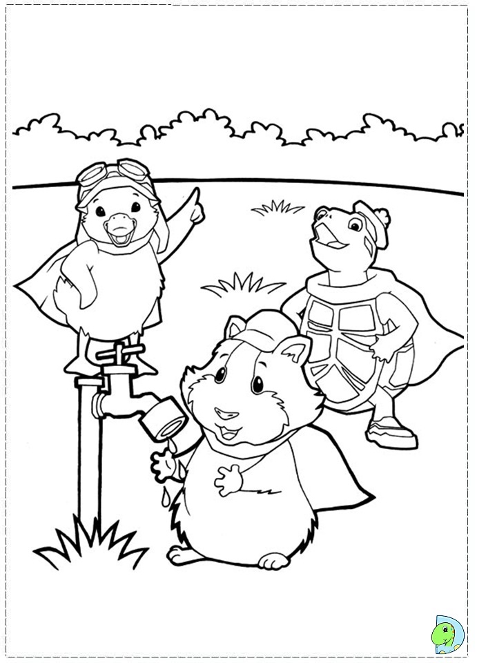 wonder pets free coloring pages - photo #19