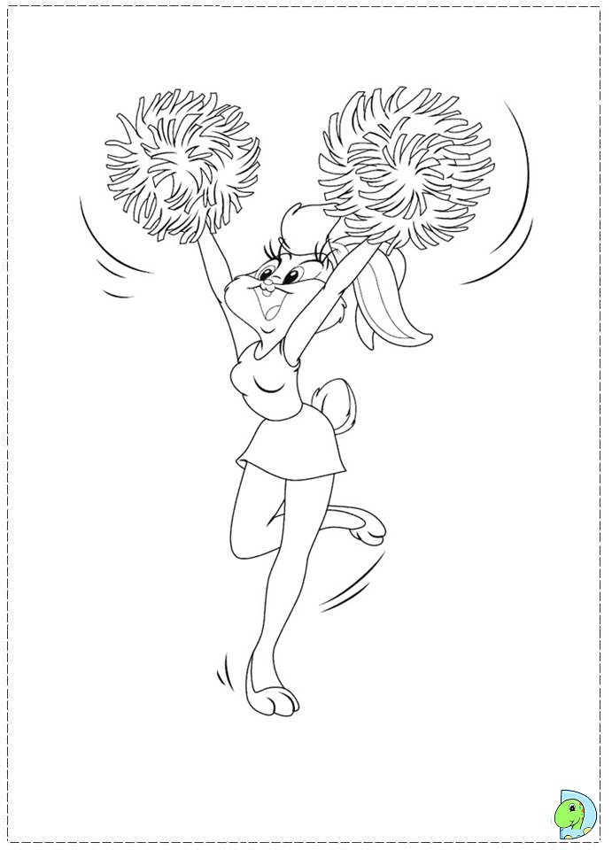 Lola Bunny Coloring Pages Dinokids Org