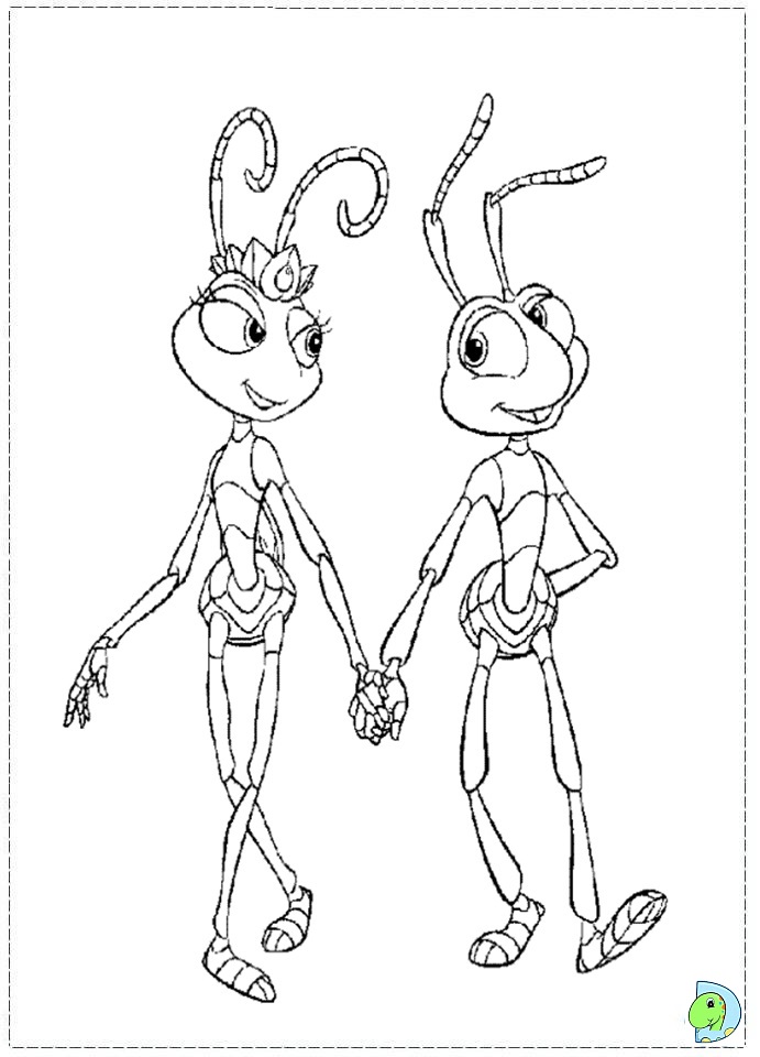 a bugs life coloring pages disney - photo #39