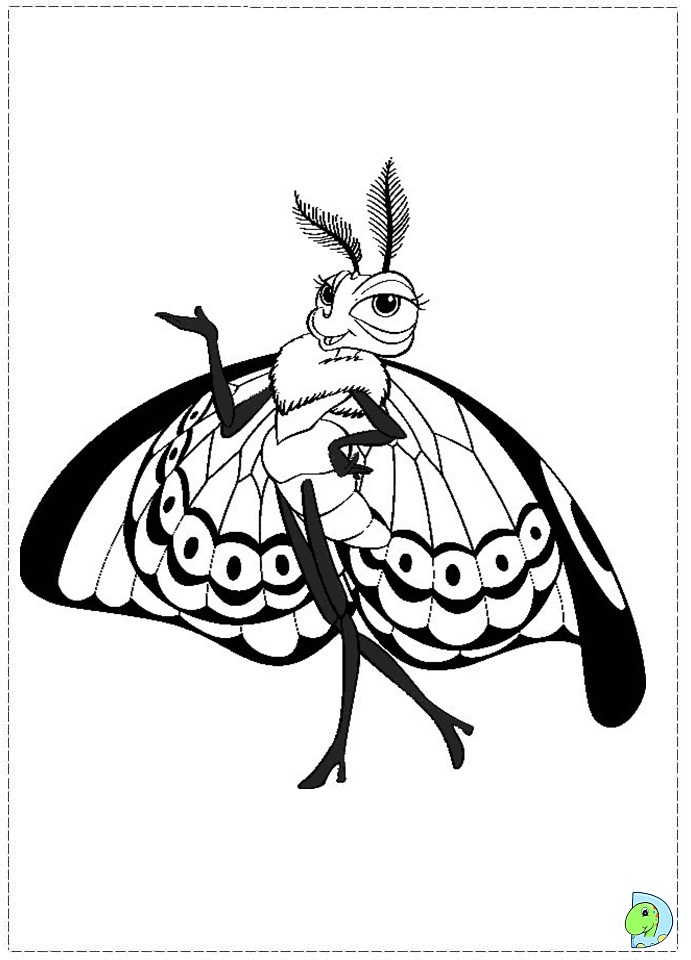 a bugs life coloring pages ladybug - photo #20