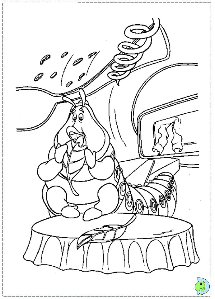 a bugs life coloring book pages - photo #39
