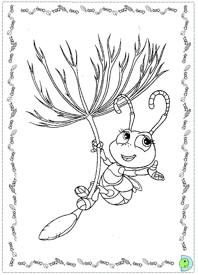 a bug life coloring pages - photo #42