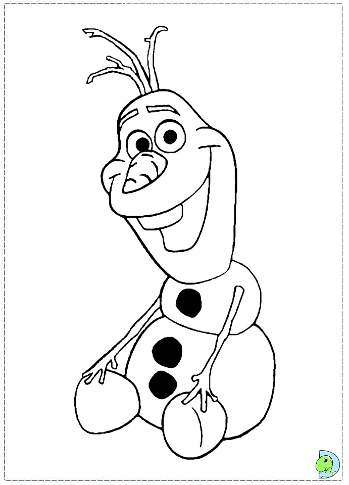Frozen coloring pages, Disney's Frozen coloring page
