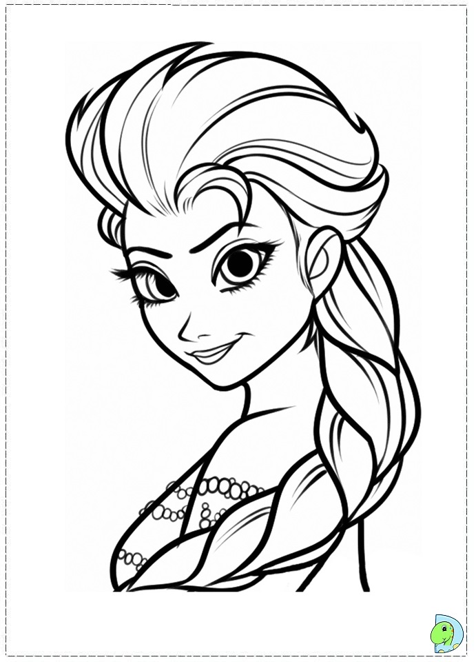 free coloring pages disney frozen - photo #10
