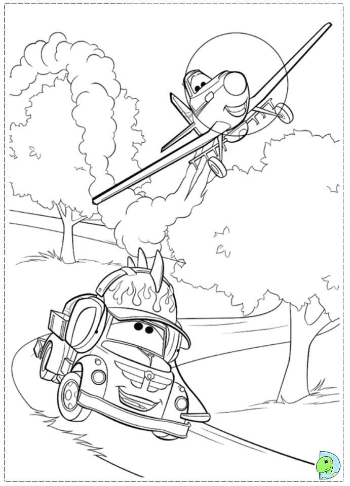 10 Planes Disney Coloring Pages to Unleash Your Imagination