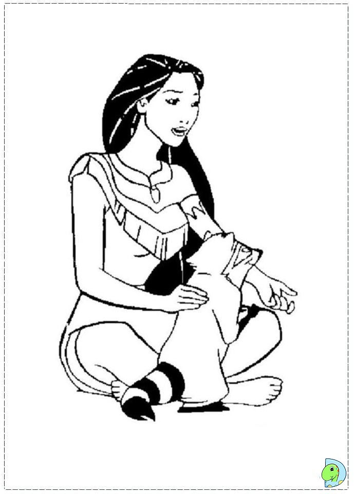 Pocahontas And Nakoma Coloring Pages Pocahontas And Nakoma Coloring Pages