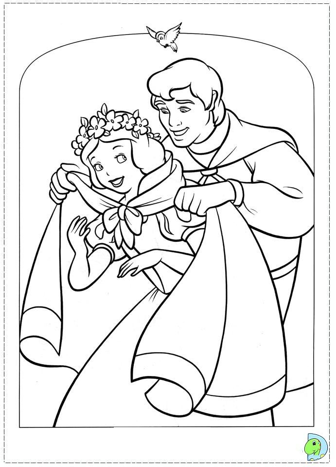 snow white witch apple coloring pages - photo #26