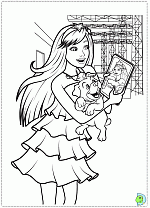 Barbie And The Rockstar Coloring Pages
