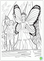 Barbie Princes Coloring Book/Kids Coloring book 30 Pages by Worksheetmania28