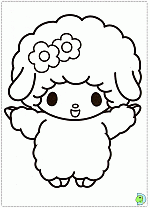 My Melody coloring pages, My Melody coloring book- DinoKids.org