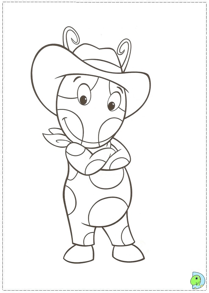 The Backyardigans coloring page- DinoKids.org