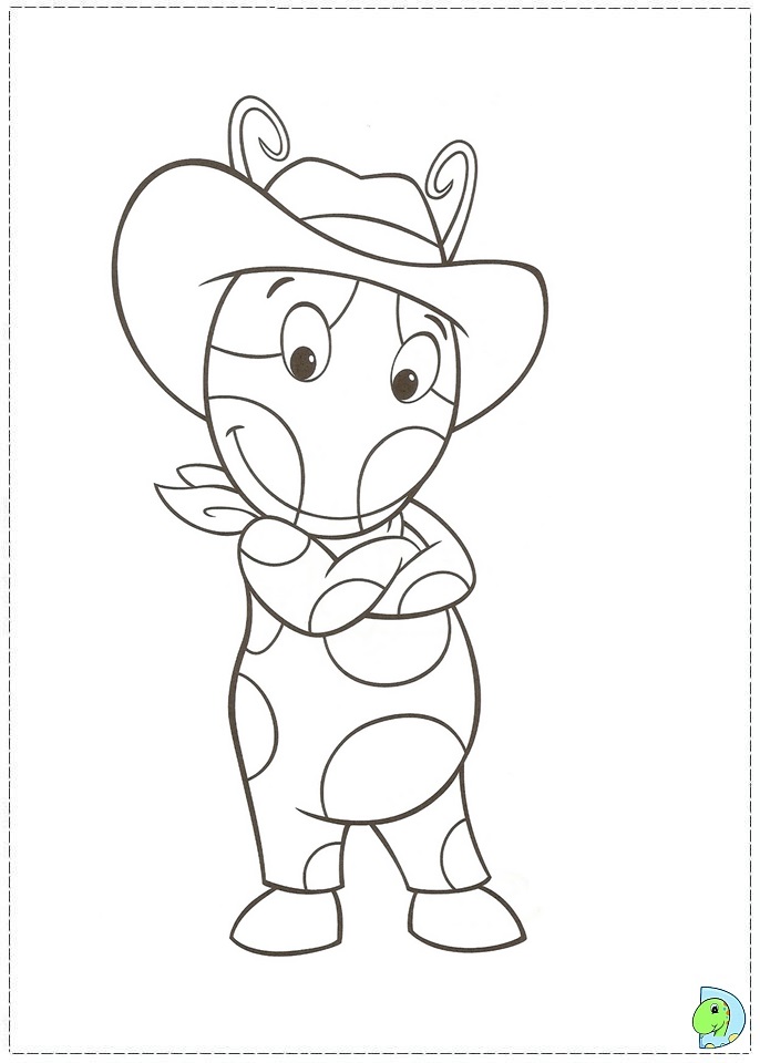 The Backyardigans coloring page