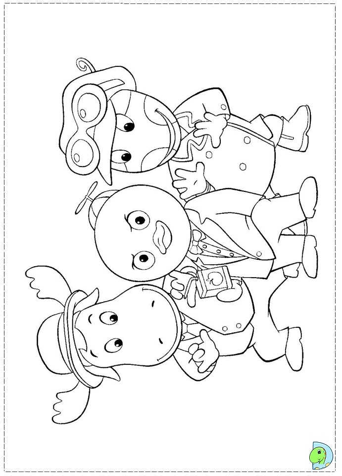 The Backyardigans coloring page- DinoKids.org