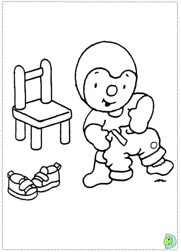 Charley and Mimmo coloring page- DinoKids.org