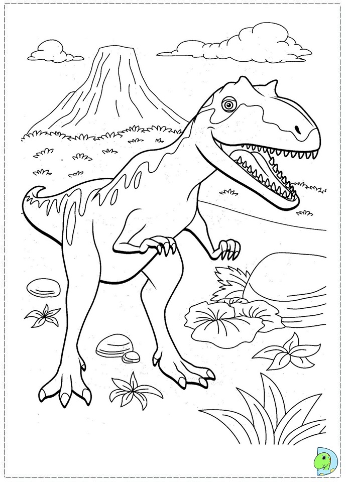 Dinosaur Train Coloring Pages 5