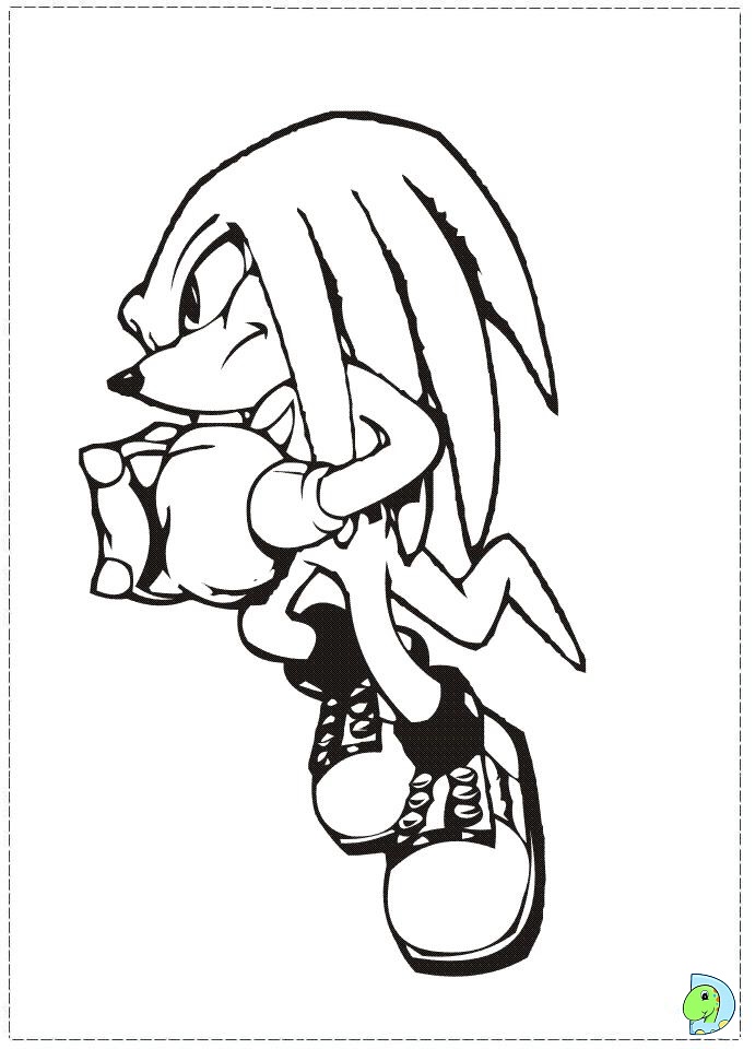 Sonic em missão numa aldeia remota - Retornar à infância - Coloring Pages  for Adults