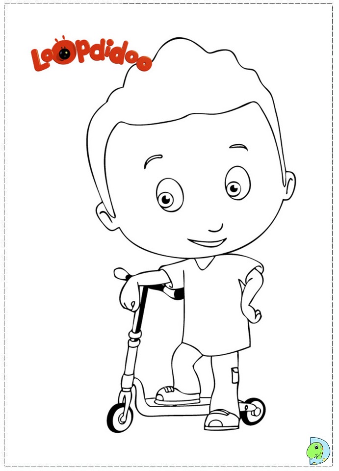  Loopdidoo Coloring Pages Prints 1