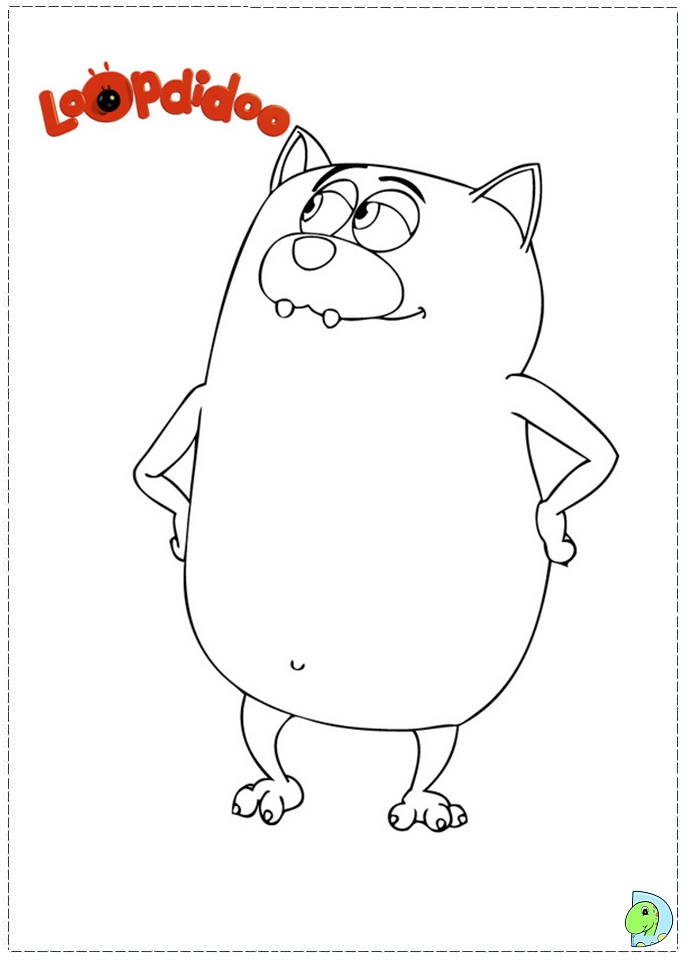  Loopdidoo Coloring Pages Picture 3