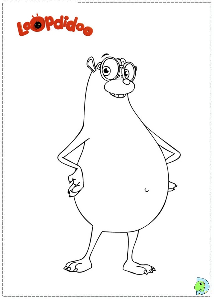  Loopdidoo Coloring Pages Prints 7