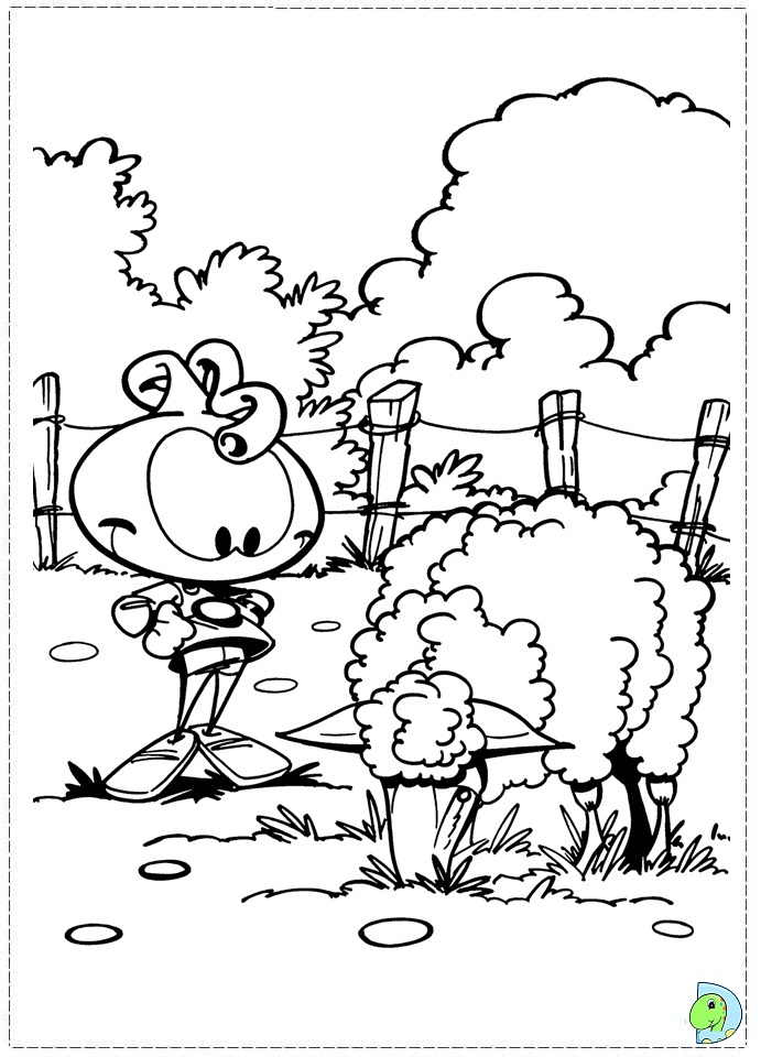 Snorks Coloring page