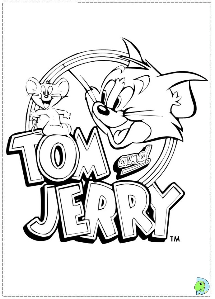 Hudtopics: Print Out Tom And Jerry Coloring Page