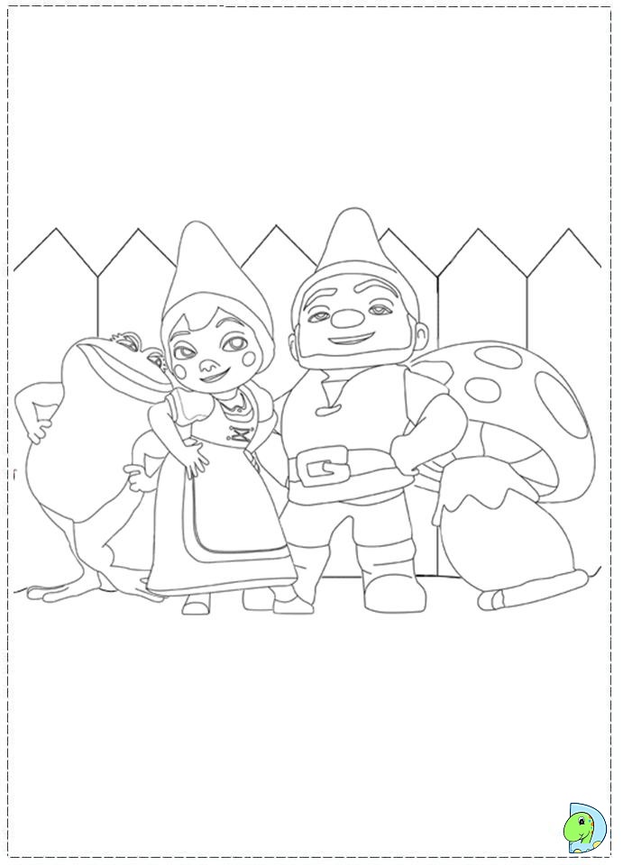Download Gnomeo and Juliet Coloring page- DinoKids.org