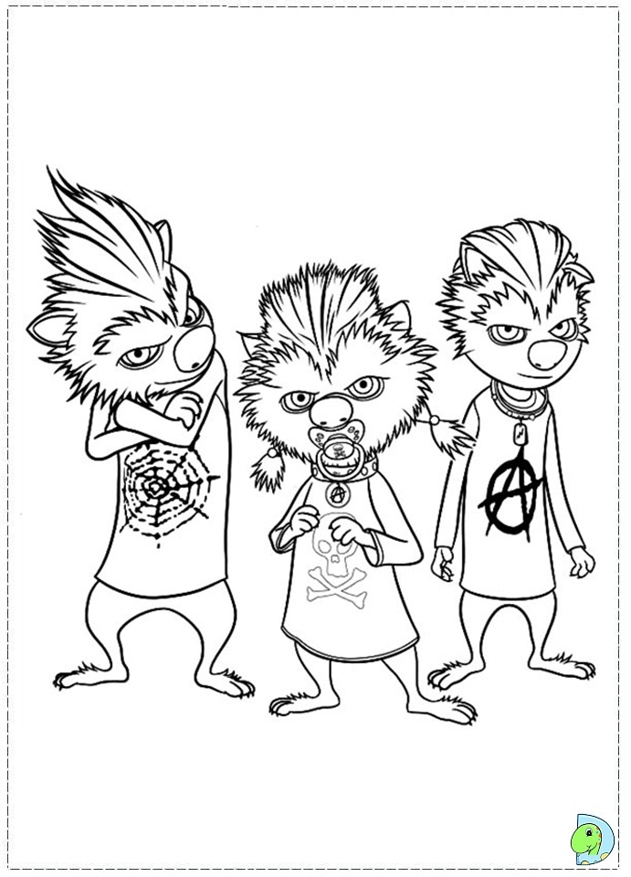 Hotel Transylvania Coloring page- DinoKids.org
