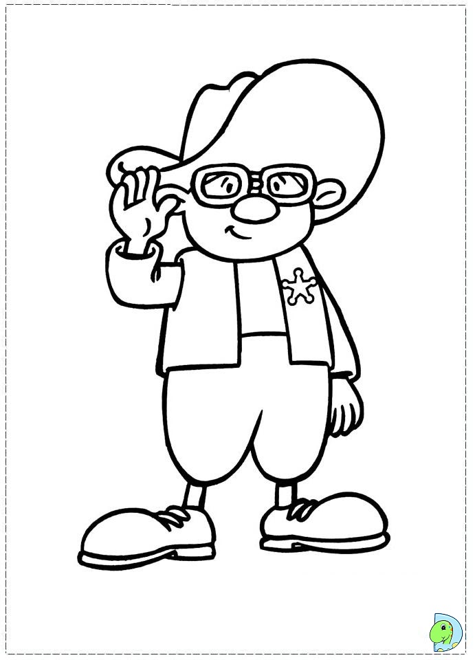 Jojo's Circus Coloring page- DinoKids.org
